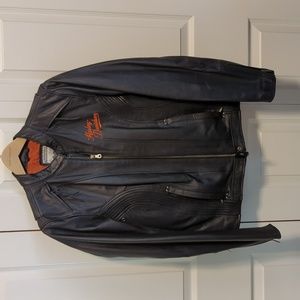 Harley-Davidson|Women's Leather Jacket with Wings. Size L